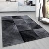 Kurzflor Teppich Pago rechteckig - 200x290 cm - Schwarz Bild 2