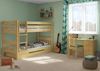 Erst-Holz Etagenbett Kiefer natur 90x200 Bild 2