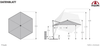 Doppler Sonnenschirm / Ampelschirm "Active Pendelschirm 370", anthrazit, Ø 370 cm Bild 2