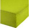 Erwin Müller 'Freising' Spannbettlaken, Gummizug: Rundumgummi, 1 Stück, Elasthan-Jersey-Stretch Uni, Apfelgrün, Boxspringbett - 120x200 cm - 130x220 cm Bild 5