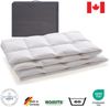 Daunendecke 840g canadische Daunen Bettdecke medium 155x220 100% natur Bild 2