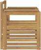 vidaXL 2 Stück Outdoor-Sofagarnitur Massivholz Akazie Weiß 3439081 Bild 4