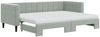 vidaXL Tagesbett Ausziehbar mit Matratzen Hellgrau 80x200 cm Samt 3196708 Bild 2