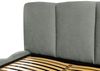 Polsterbett Doppelbett GRACIA 160x200cm Komplettset in Stoff Boston Grau Bild 5