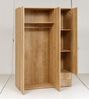 Kleiderschrank, Saphir Eiche, 120x177x52cm Bild 4