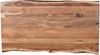 Baumkantentisch >Live< in Akazie / schwarz - 170x76x90 (BxHxT) Bild 4