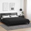 vidaXL Ganzjahresbettdecke Schwarz und Anthrazit 200 x 200 cm 42025599 Bild 4