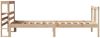 vidaXL Bettgestell mit Kopfteil ohne Matratze 75x190 cm 3305953 Bild 5