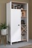 Cottage 11 Parisot Küchenbuffet Set 95x185x43 Stauraum Küche Schrank Weiß/ Eiche Bild 5
