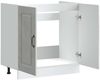 vidaXL Spülenunterschrank Kalmar Betongrau 80x46x81,5 cm Holzwerkstoff 853451 Bild 5