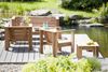 Gartentisch Teak Tisch BATTEN Jan Kurtz Beistelltisch zu Loungegruppe Bild 2