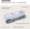 FACKELMANN Aufbewahrungsdose Besteck-Set To Go, Reisebesteck, Lunchbox-Set, Picknickbesteck Bild 2
