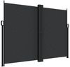 vidaXL Seitenmarkise Ausziehbar Schwarz 180x1200 cm 4004834 Bild 2