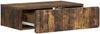 vidaXL Wandmontierter Beistelltisch Geräucherte Eiche Holzwerkstoff 898320 Bild 3