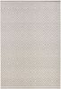 In- & Outdoor Teppich Raute grau/creme - 200x290x0,8cm Bild 3