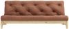 Karup Design FRESH Futonsofa Gestell Natur, Matratze Clay Brown Bild 4