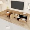 TV-Schränke 173x38x48 cm mit offener Ablage und Stauraum – eleganter Schrank aus Spanplatte Bild 3