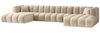 Kaiser Möbel Ecksofa U-form Sofa Grand U XL modular stoff Haga und Salvador, Große Auswahl an Farben, komfortabel, praktisch, modular Bild 4