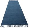carpetfine Teppich Kelim Chindi uni, auch als Läufer, rechteckig, Höhe: 5 mm, Wendeteppich, reine Baumwolle, handgewebt, Uni-Farben, mit Fransen Bild 2