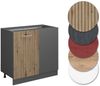 Eckunterschrank R-Line Artisan-Eiche 86 cm , AP Eiche Vicco Bild 5