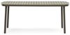 Nosh Gartentisch Joncols aus Aluminium mit Finish in Grün 180x90 cm Bild 1
