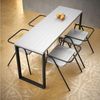 sossai® Tischgestell Stahl Tischkufen 50-70cm x 72cm in Schwarz (2-St) Bild 2