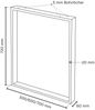 sossai® Tischgestell Stahl Tischkufen 50-70cm x 72cm in Schwarz (2-St) Bild 3