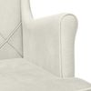 vidaXL Sessel Creme Samt 42029903 Bild 5