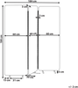 Büro-Raumteiler STANDI 184 x 184 cm Beige Bild 2