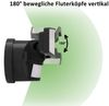 Northpoint LED Wandstrahler Bewegungsmelder 2 Fluter-Köpfe Schwenkbar Batterie 400L Bild 3