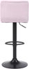2er Set Barhocker RIVAN - Samt Rosa 40x40x85 cm | Barstuhl Mit Lehne Tresenhocker Tresenstuhl Kneipenhocker Kneipenstuhl Bild 3