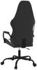 vidaXL Gaming-Stuhl Schwarz und Weiß Kunstleder 3143780 Bild 5