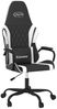 vidaXL Gaming-Stuhl Schwarz und Weiß Kunstleder 3143780 Bild 2