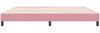 vidaXL Boxspringbett ohne Matratze Rosa 180x210 cm Samt 3315842 Bild 5
