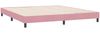 vidaXL Boxspringbett ohne Matratze Rosa 180x210 cm Samt 3315842 Bild 3