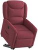 vidaXL Relaxsessel mit Aufstehhilfe Elektrisch Weinrot Stoff 3303217 Bild 3