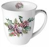 Ambiente Luxury Paper Products Becher Porzellan Mug Kollektion Planzen,Tiere - Herbst, Porzellan Tasse Planze, Winter Schnee Tee/Kaffee Tasse Motive - Ideal Als Geschenk Bild 4