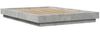 vidaXL Bettgestell Betongrau 120x200 cm Holzwerkstoff 3281199 Bild 3