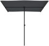 vidaXL Sonnenschirm mit Aluminium-Mast, 180x130 cm, Anthrazit Bild 4