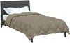 vidaXL Winterbettdecke Hellgrau 135 x 220 cm Mikrofaser 42025745 Bild 3