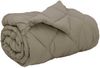 vidaXL Winterbettdecke Hellgrau 135 x 220 cm Mikrofaser 42025745 Bild 2
