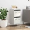 vidaXL Sideboard Weiß 35x39x73,5 cm Kaltgewalzter Stahl 851399 Bild 3