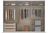 rauch Kleiderschrank, Schwebetürenschrank KULMBACH, 3-türig, 1 Spiegeltüre, inkl. Türdämpfer und weiterem Zubehör, Eiche Artisan, 271 x 211 x 62 cm Bild 5