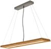 LED Hängeleuchte, Balken natur, Switchdimmer, L 100 cm, BRAD Bild 2