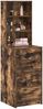Hochboard, BuffetSchrank, Büroschrank Räuchereiche 40 x 41 x 135 cm Holzwerkstoff Bild 2