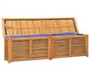vidaXL Gartenbox mit Beutel 200x50x55 cm Massivholz Teak 363274 Bild 4