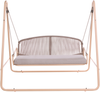 Hollywoodschaukel NORCIA Metall Beige Bild 4