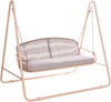 Hollywoodschaukel NORCIA Metall Beige Bild 1