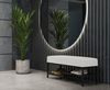 Beautysofa Polsterbank Moderne, modische elegante Bank mit Schuhregal SHELF (B:80/100/H:45/T:35cm) Bild 5