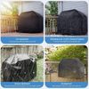 Senders Hochleistungs Grillabdeckung, wasserdicht, 210D Oxford-Gewebe schwarz, 145 x 61 x 117 cm Bild 5